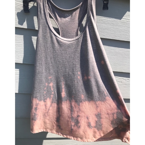Athletic Works Tops - 3/$35 Custom Bleach Tie Dye Athletic Tank Top